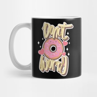Donut Worry kawaii Mug